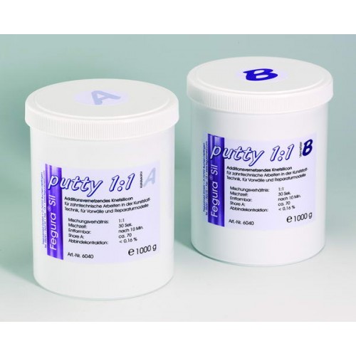 Силіконова дублююча маса Fegura® Sil extra hard Силіконова дублююча маса Fegura® Sil extra hard